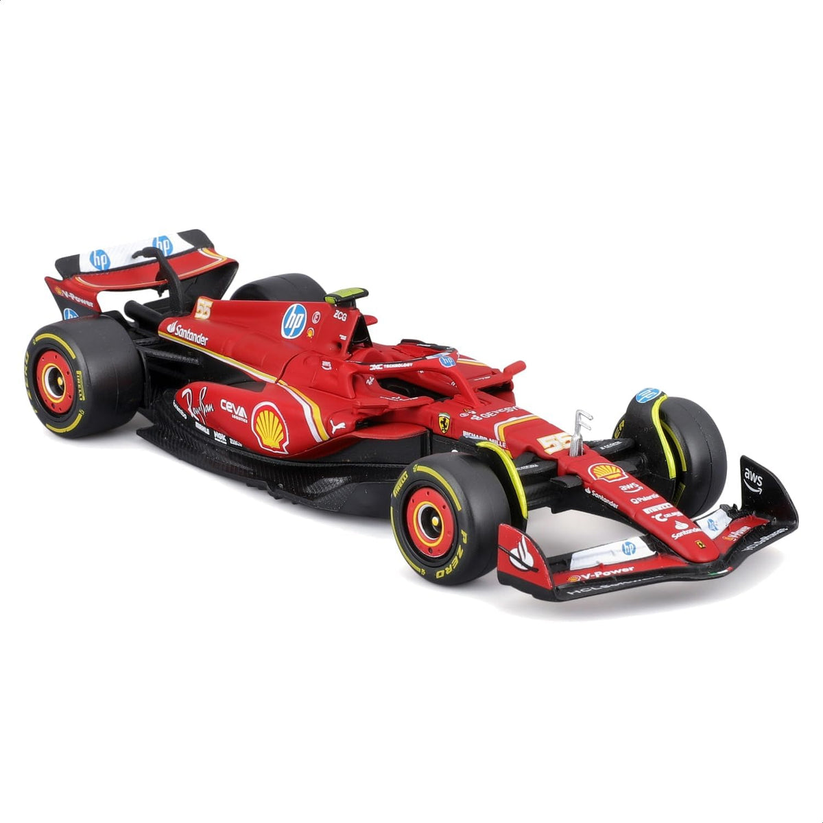 Miniatura Ferrari SF-24 #55 1:43 (Bburago)