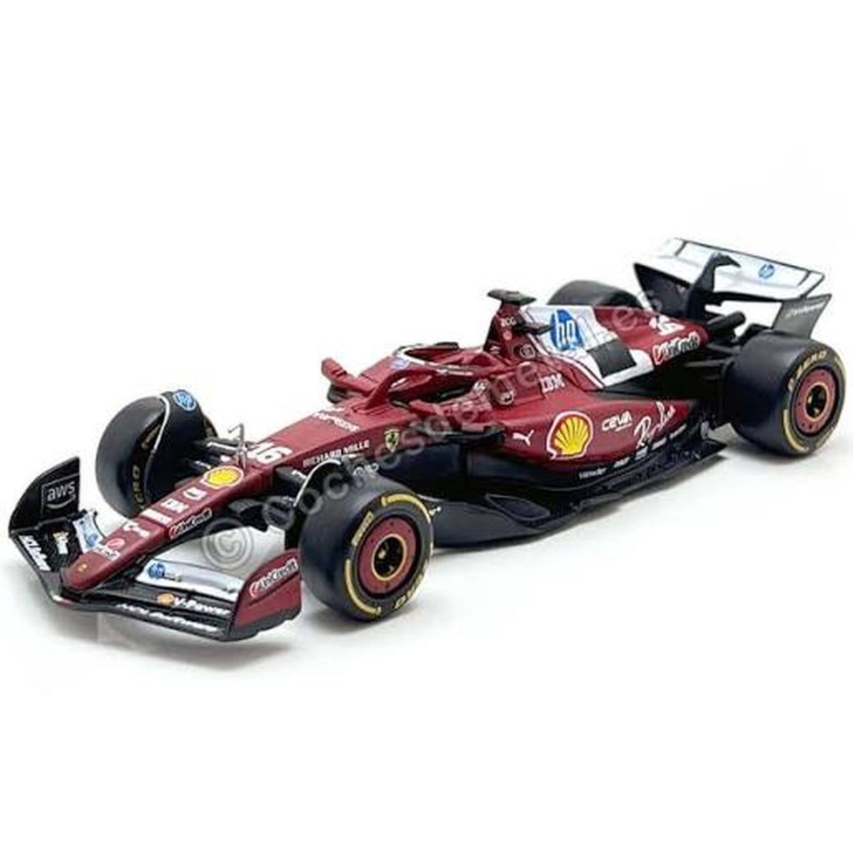 Ferrari SF-25 Charles Leclerc 2025 – Escala 1:64
