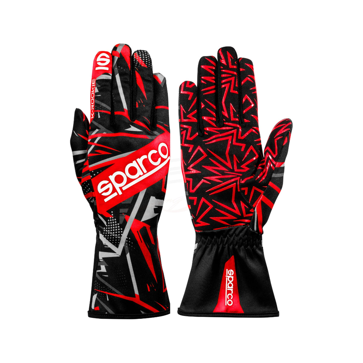 Guantes Sparco K-Rookie Rojo