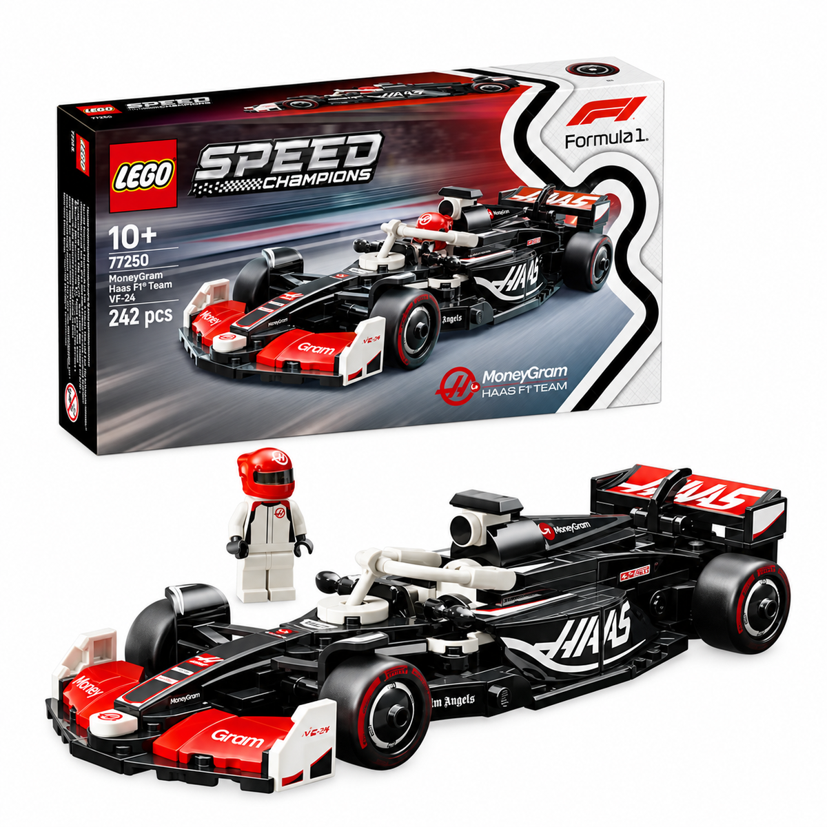 LEGO Speed Champions MoneyGram Haas F1 Team