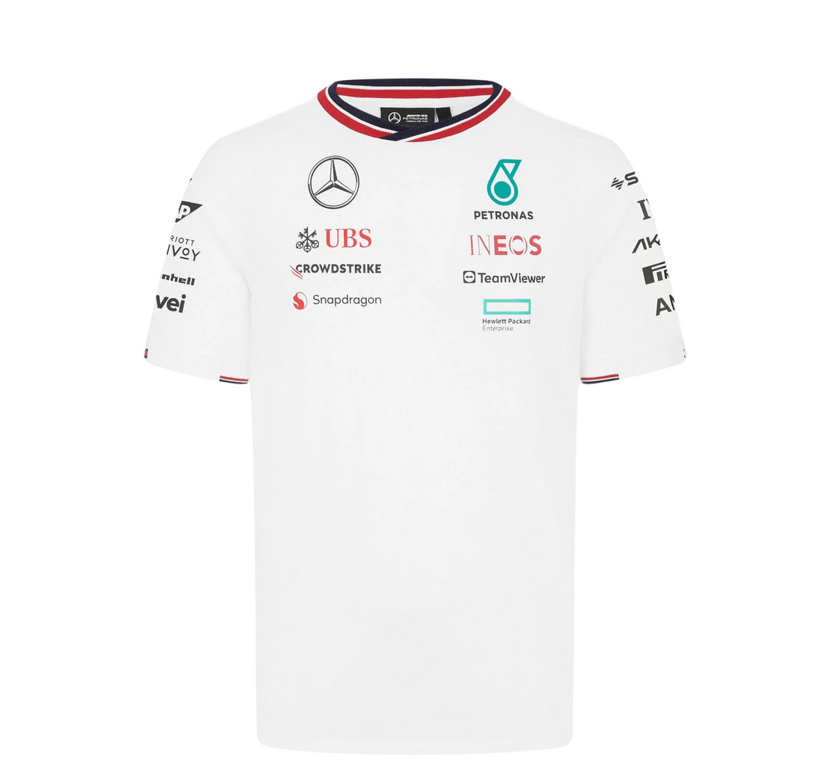 Camiseta Mercedes - AMG Petronas Blanca 2024