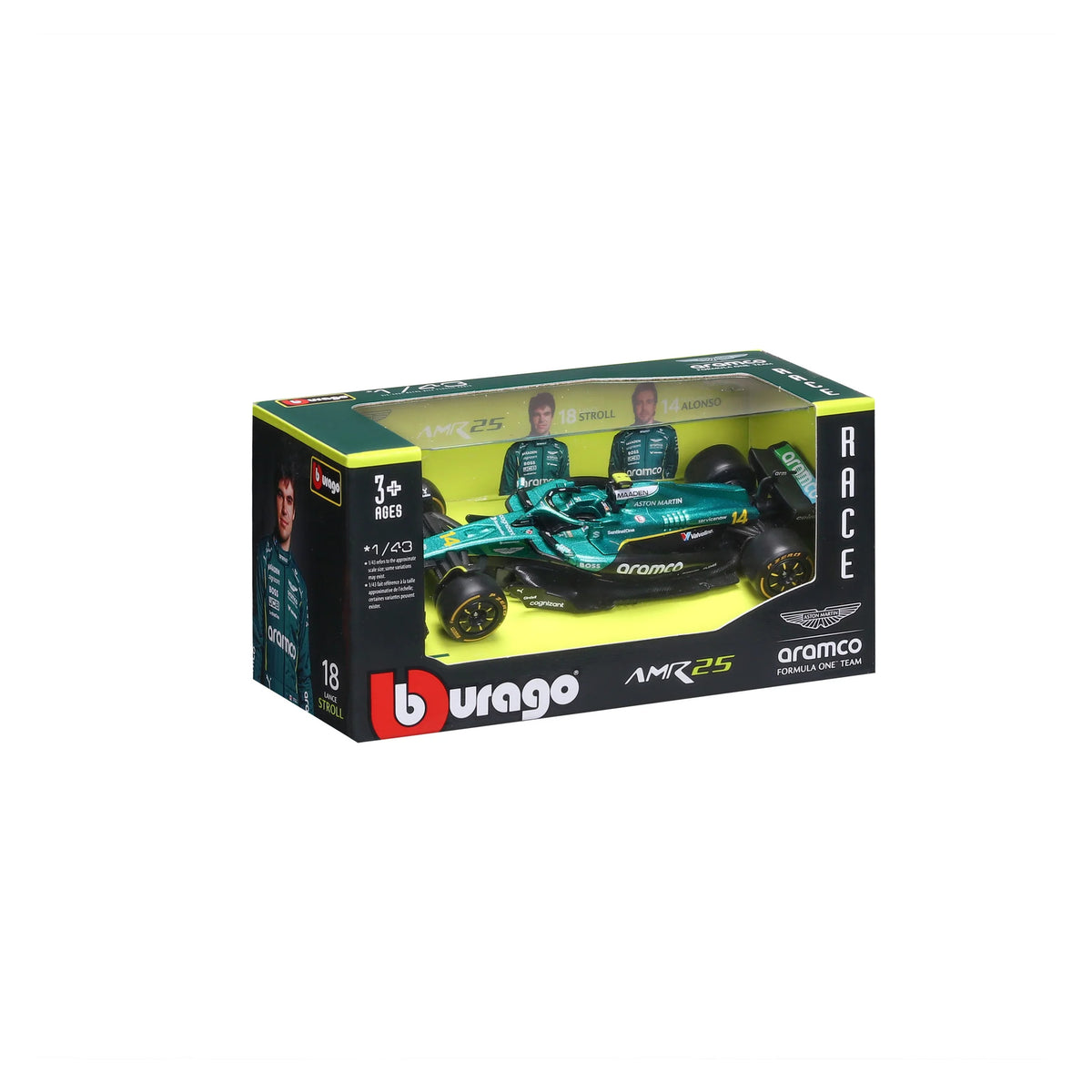 Aston Martin AMR25 #14 Alonso 2025 1:43