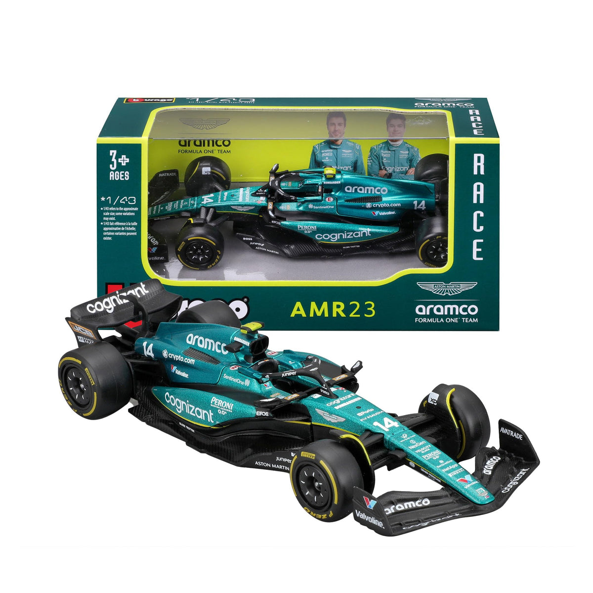 Aston Martin AMR25 #14 Alonso 2025 1:43