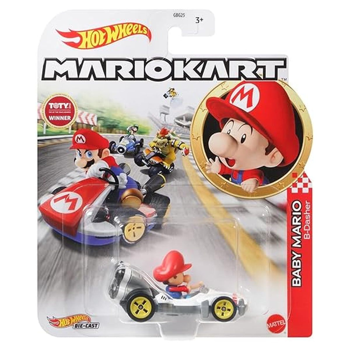Hotwheels Baby Mario