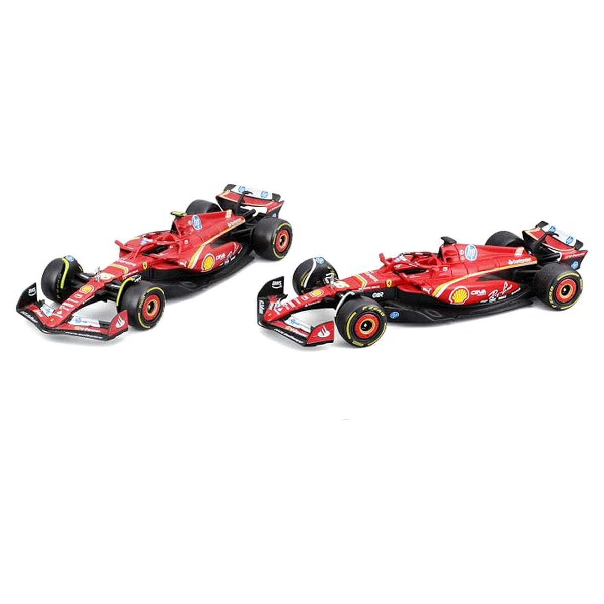 Set 2 Miniaturas Ferrari SF-23 – Sainz y Leclerc (1:43) – Burago