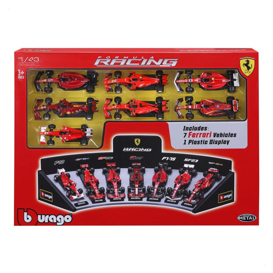 Set Ferrari F1 Deluxe 1:43 con Expositor