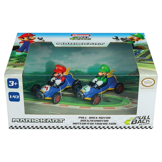 Mario Kart 8 Mach 8 Twinpack Pull-Back (Carrera Pull & Speed)