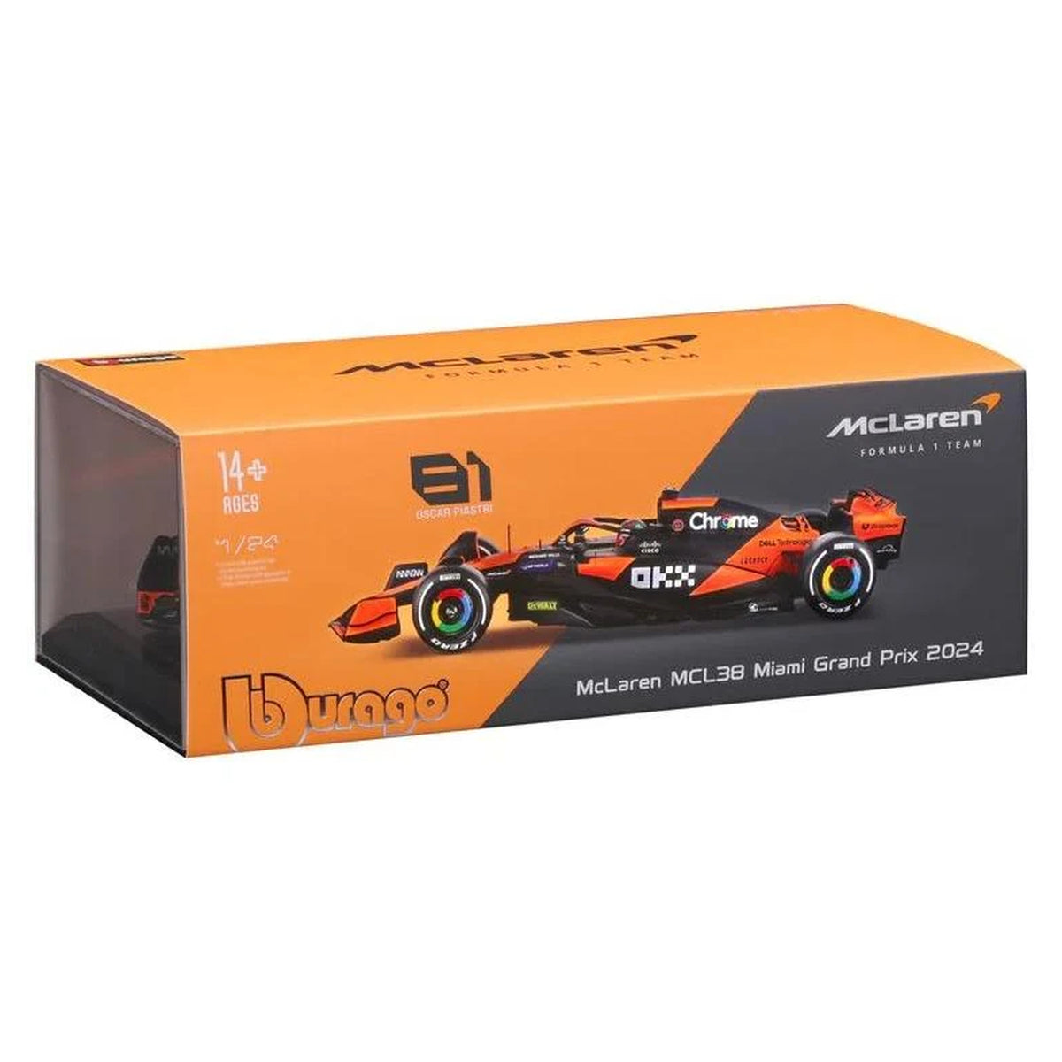 McLaren MCL38 #81 Oscar Piastri 1:24