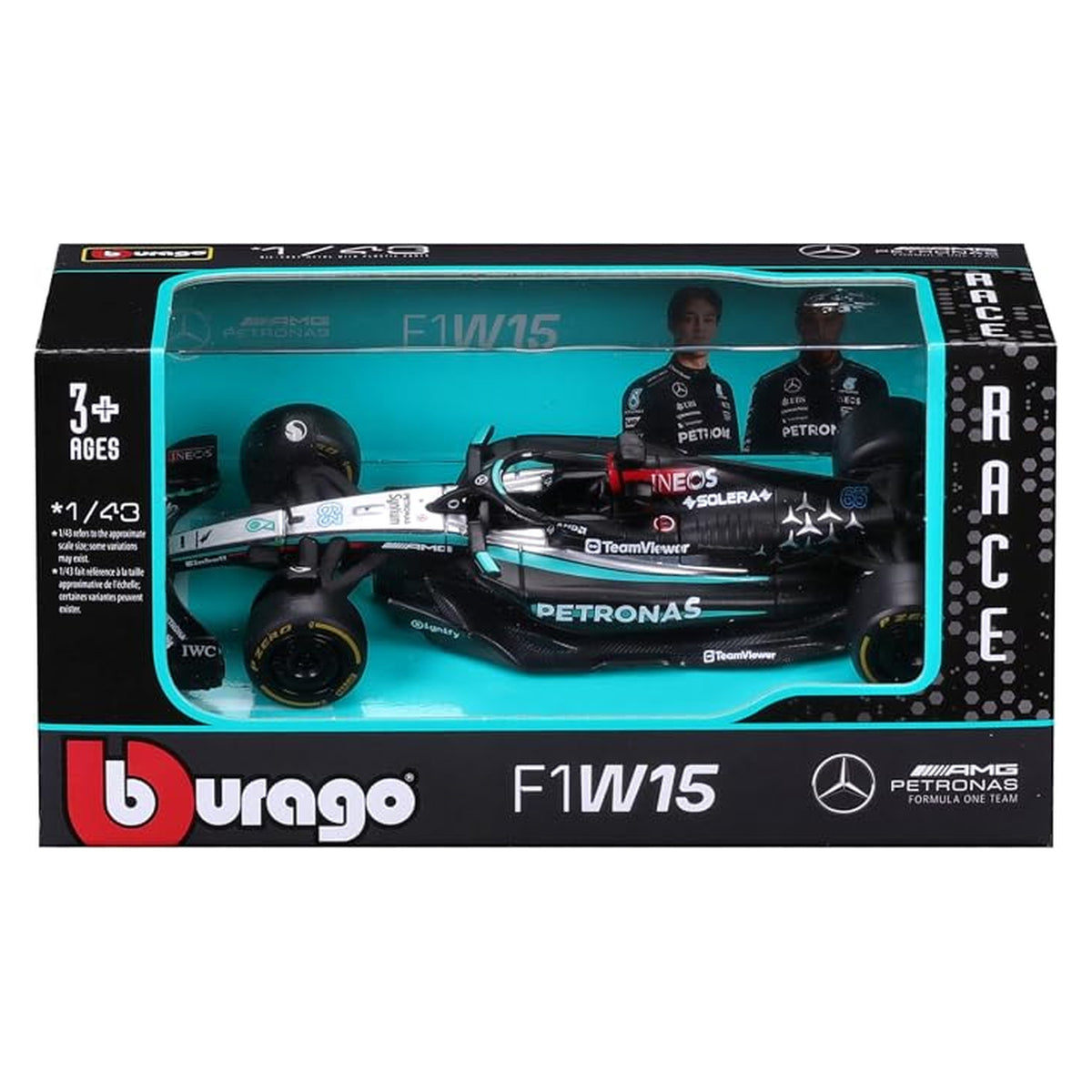 Mercedes-AMG W15 #63 George Russell 2024 1:43