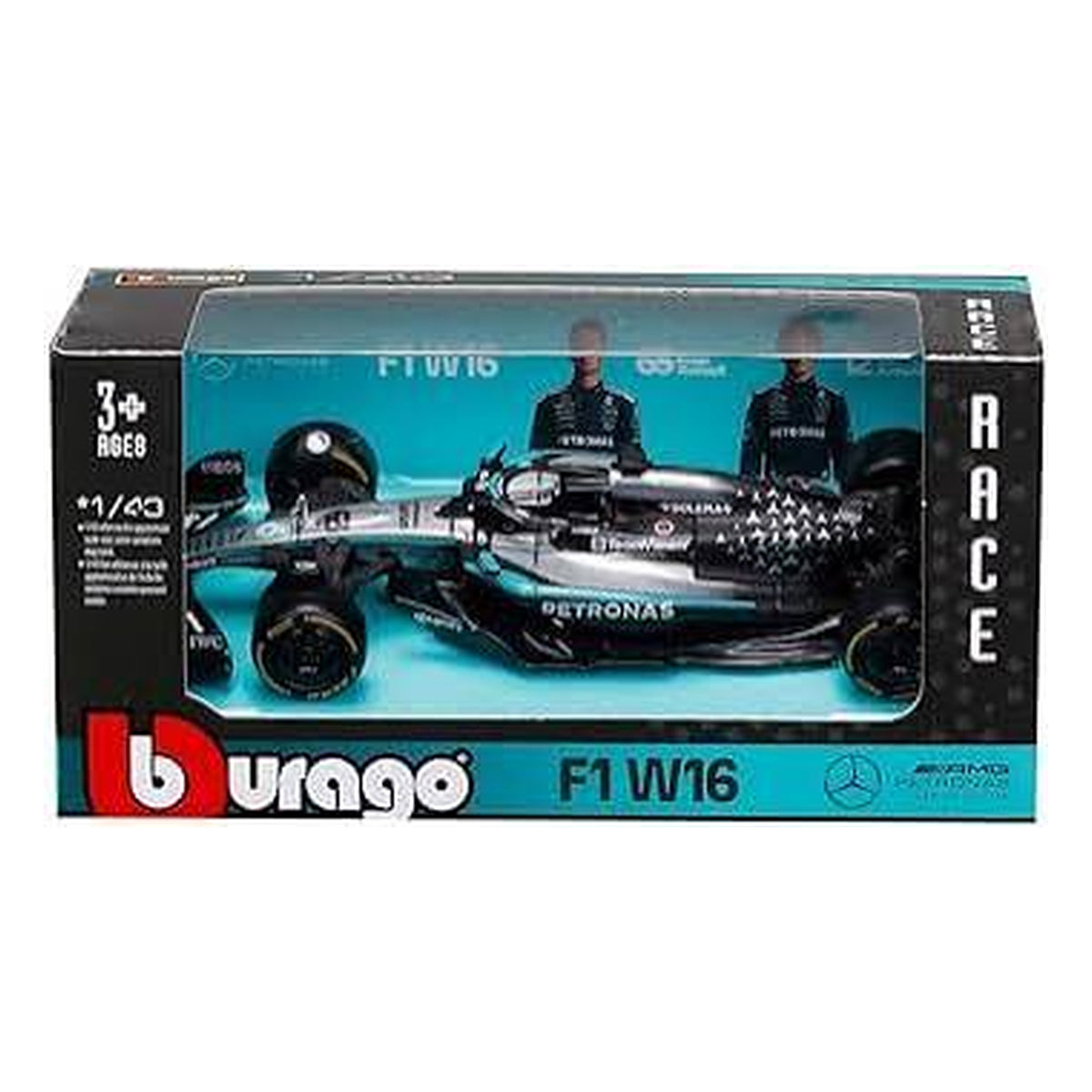 Mercedes-AMG F1 W16 #63 2025 1:43