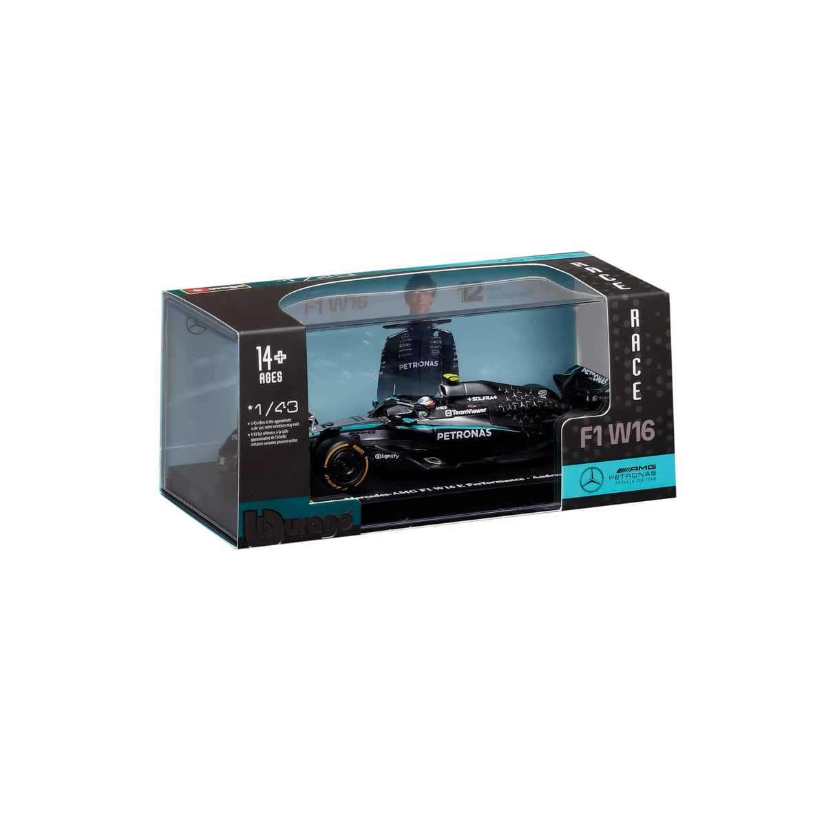 Mercedes-AMG F1 W16 #12 2025 1:43