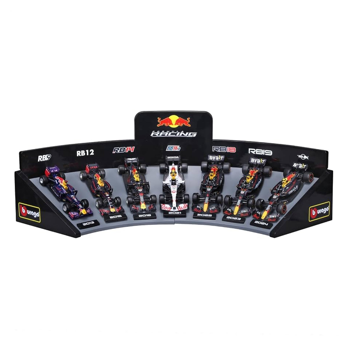 Set 7 Coches Red Bull Racing F1 1:43