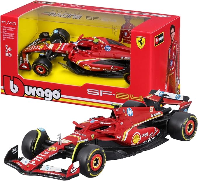 Miniatura Ferrari SF-24 #55 1:43 (Bburago)