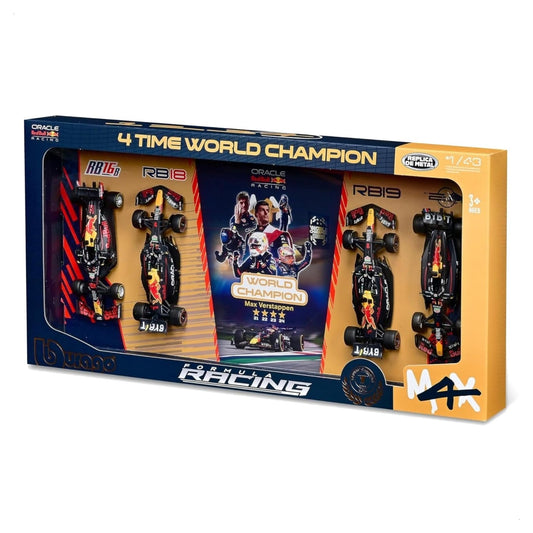 Set 4 Coches Red Bull F1 1:43