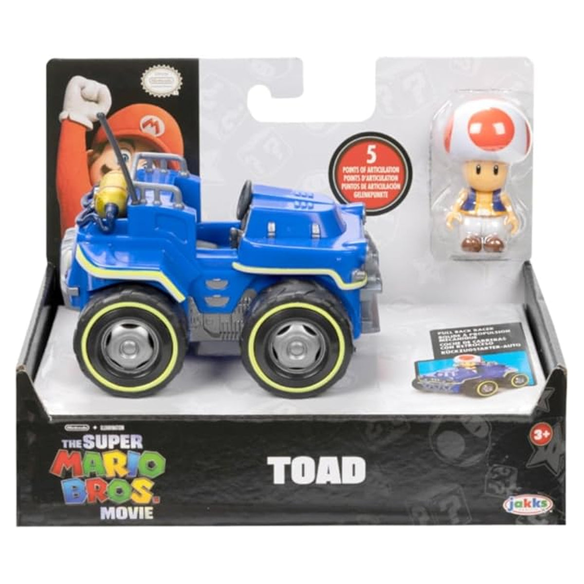 Toad con Kart – Super Mario Movie 6 cm