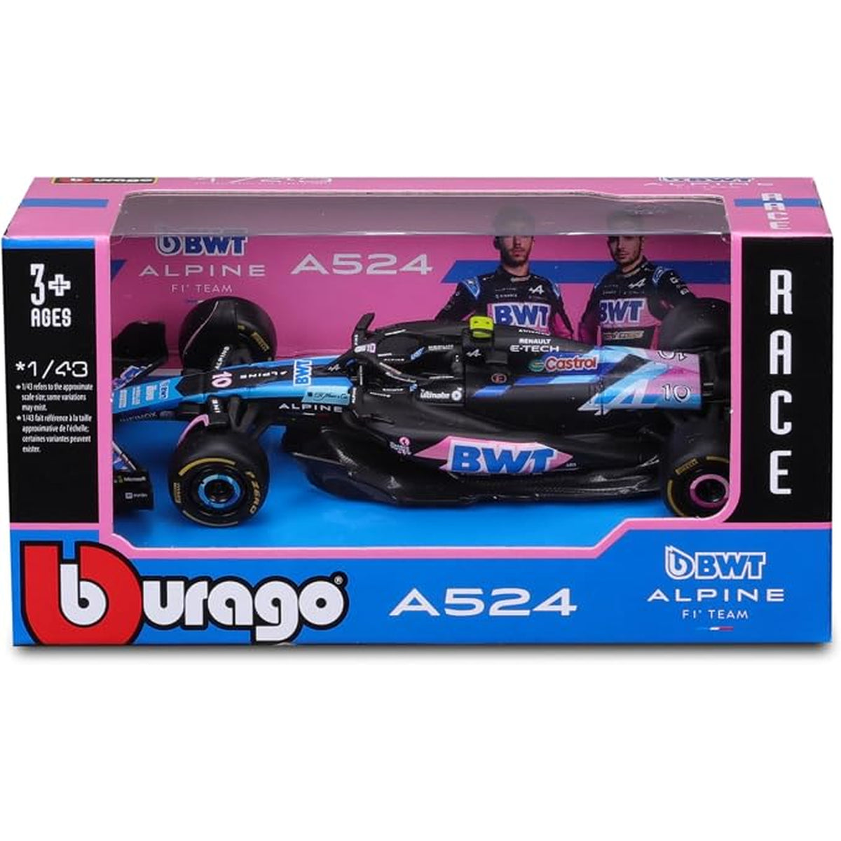 Alpine A524 Pierre Gasly GP Japón 2024 – Escala 1:43