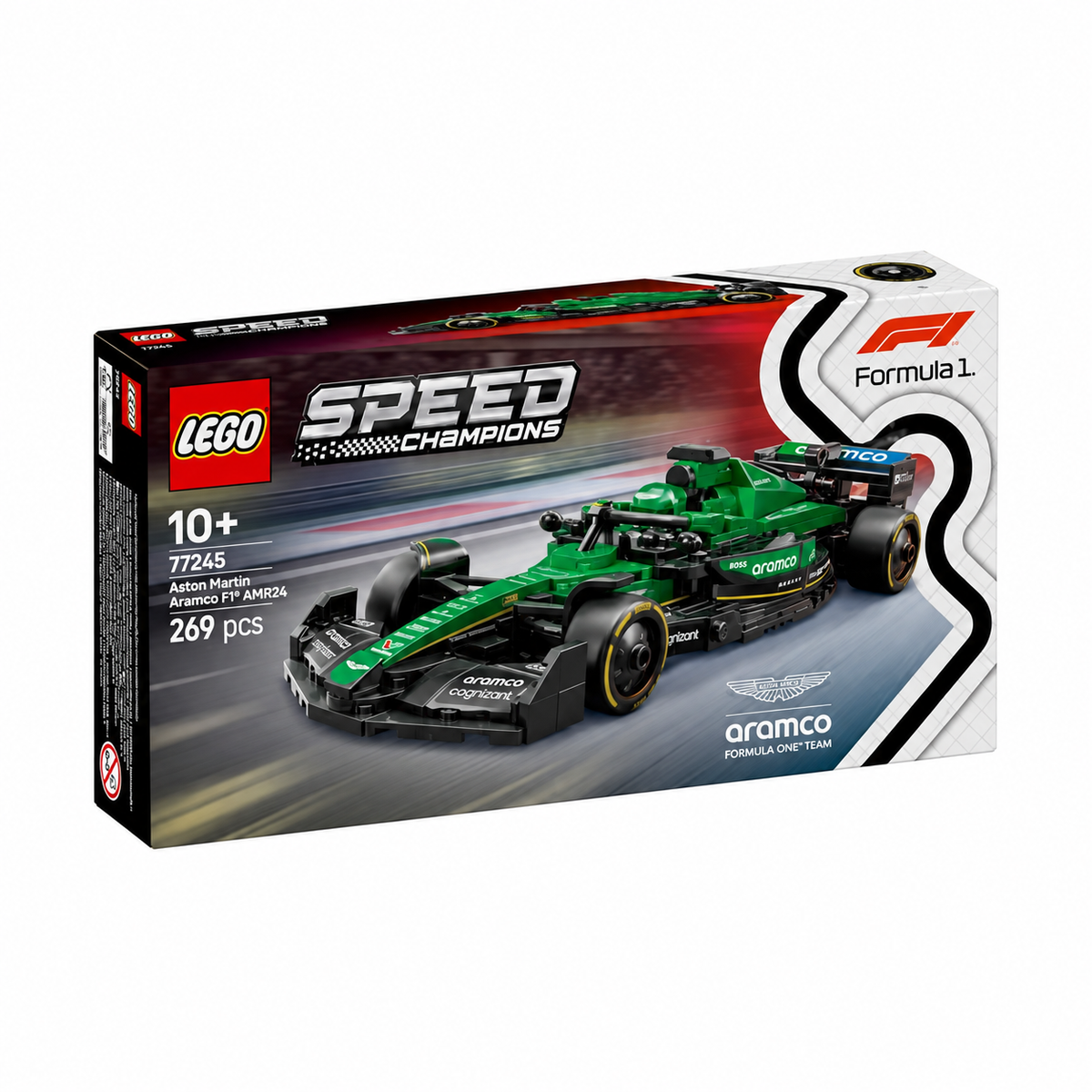 LEGO Speed Champions Aston Martin Aramco F1 AMR24