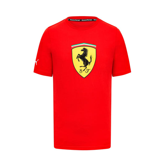 Camiseta Ferrari con Logo Oficial 2024