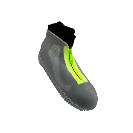 Cubrezapatos transparente de silicona para la lluvia