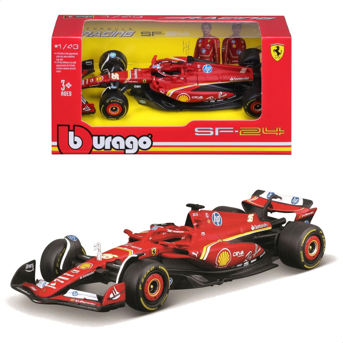 Ferrari SF-24 2024 – Escala 1:43