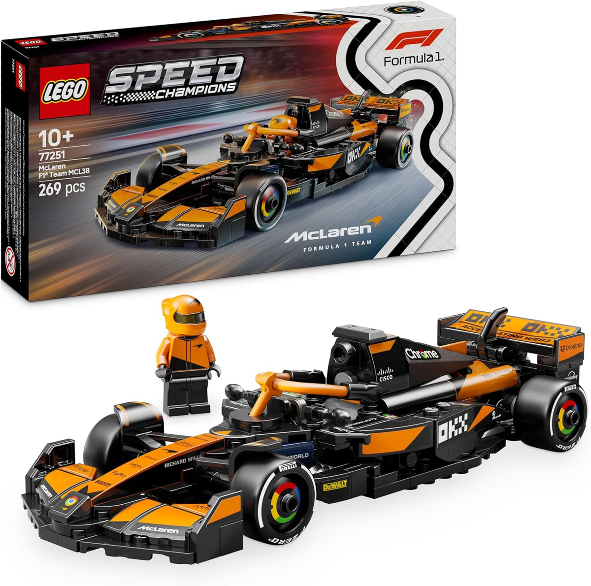 LEGO Speed Champions McLaren MCL38 F1 Team (77251)