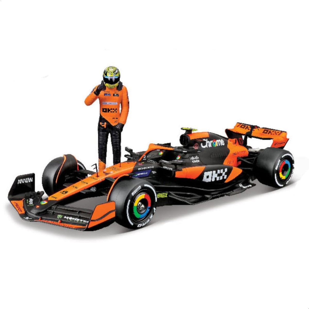 McLaren MCL38 2024 Escala 1:24 – Edición Coleccionista (Bburago)