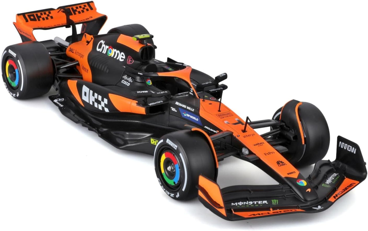 McLaren MCL38 2024 Escala 1:24 – Edición Coleccionista (Bburago)