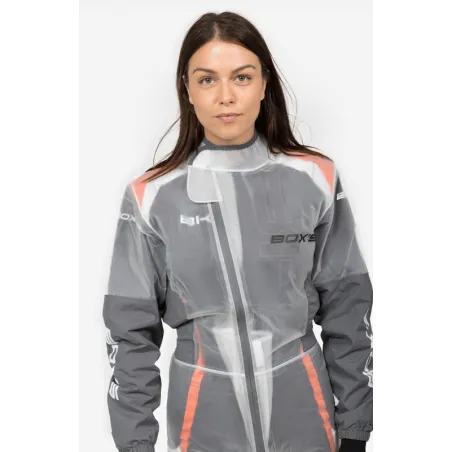Mono transparente lluvia BOX'S