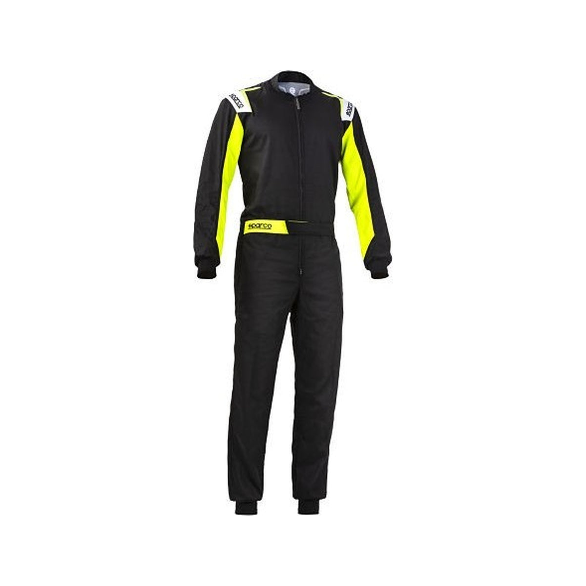 Mono Sparco Rookie Negro/Amarillo Fluo