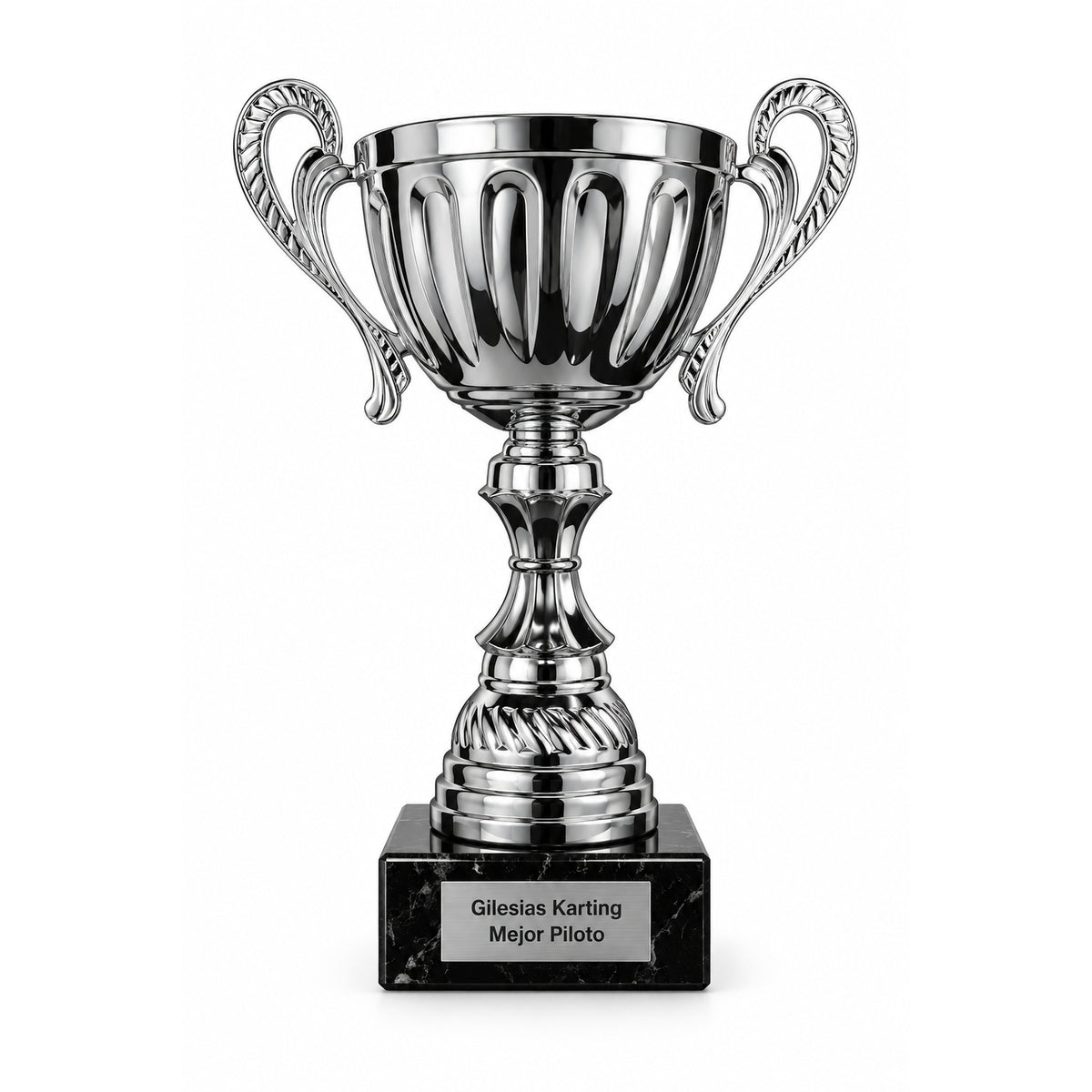 Trofeo plata karting