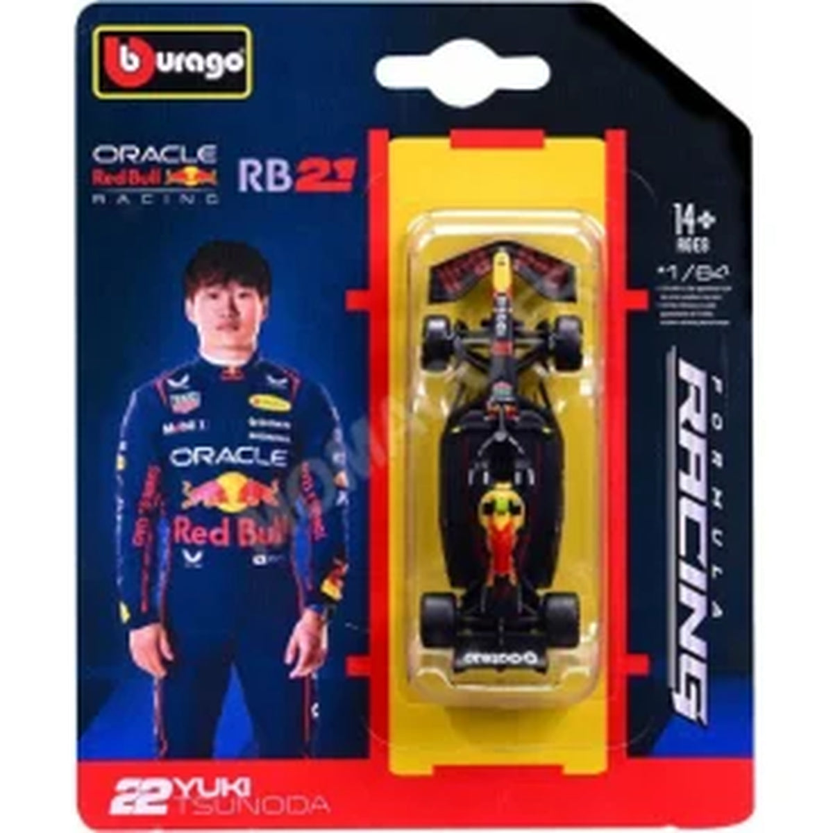 Red Bull Racing RB21 Yuki Tsunoda 2025 – Escala 1:64