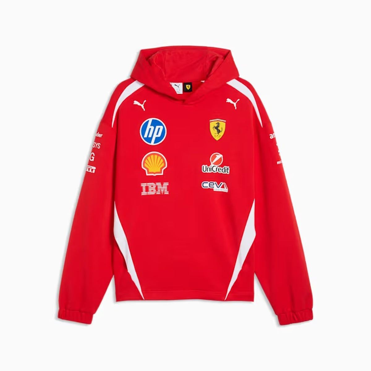 Sudadera con Capucha Scuderia Ferrari HP Replica Drivers Authentic – Hombre